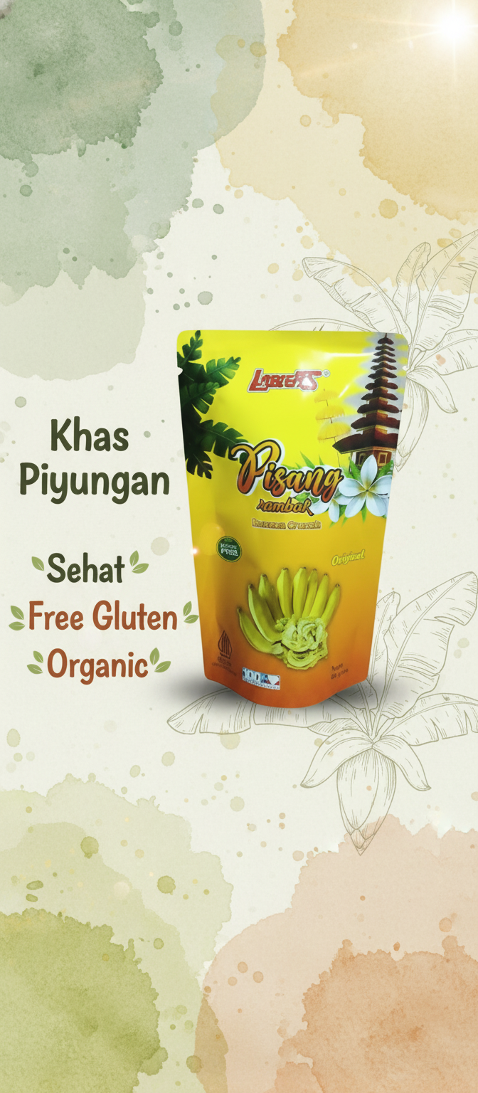 Rambak Pisang LABIEN'S — sehat, free gluten, organic
